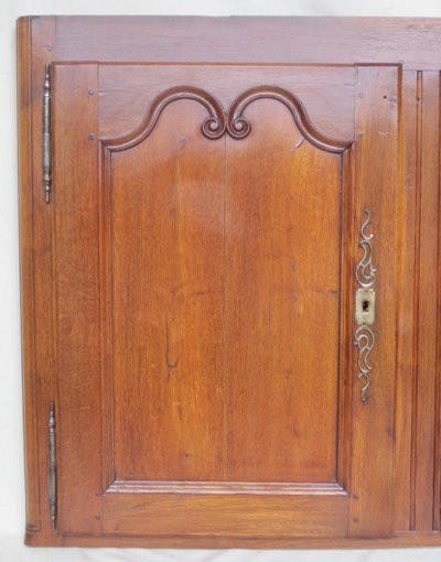 Cabinet front in oak.  