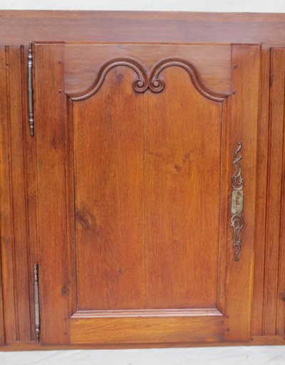 Cabinet front in oak.  