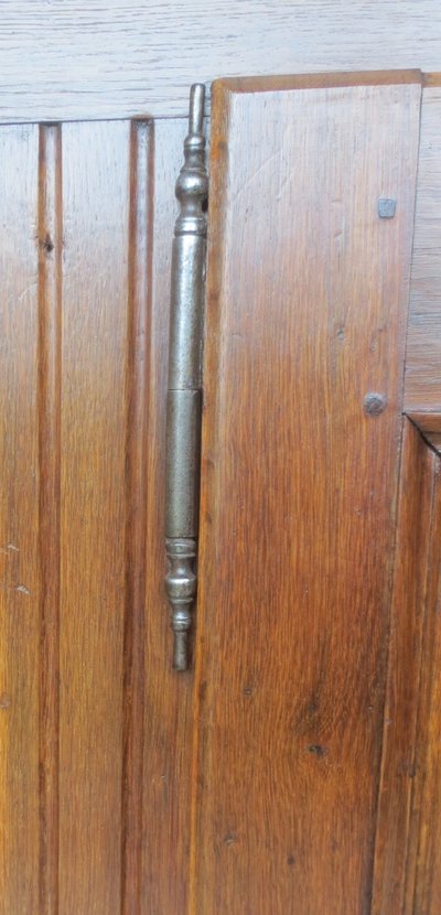 Cabinet front in oak.  