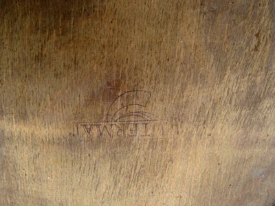2 chaises bistrot 1950, Luterma , bois blond - no Thonet -no Baumann