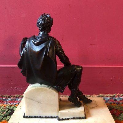 Imperatore romano, bronzo, XIX secolo