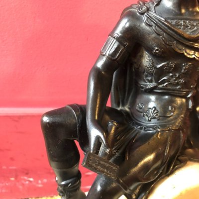 Imperatore romano, bronzo, XIX secolo