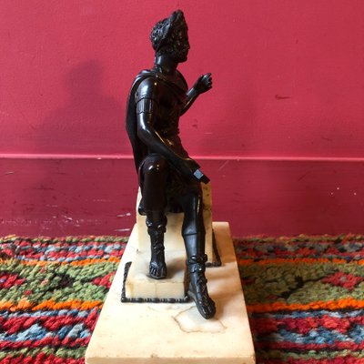 Imperatore romano, bronzo, XIX secolo