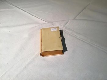 Livre à Couverture En Ivoire, 1885.