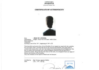 Ehemaliges Königreich Siam, Ayutthaya-Schule, 15. bis 16. Jahrhundert, Großer Buddha-Kopf aus Stein