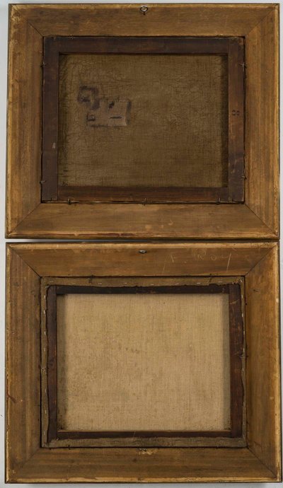 A pair of still life paintings, Roy FX