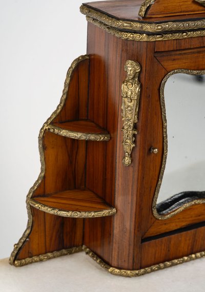 Miniature secretaire bonheur du jour, late 19th century
