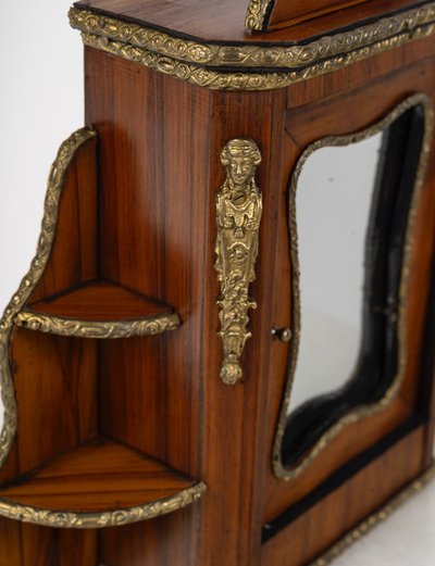 Miniature secretaire bonheur du jour, late 19th century