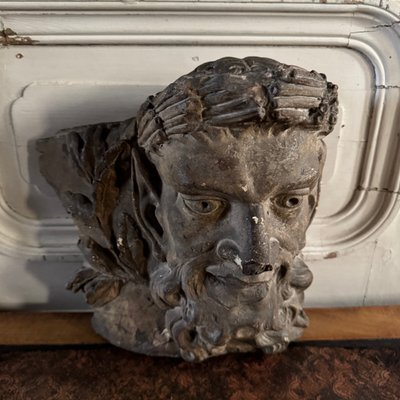Plâtre d'atelier personnage à l'Antique par Charles Filleul XXe