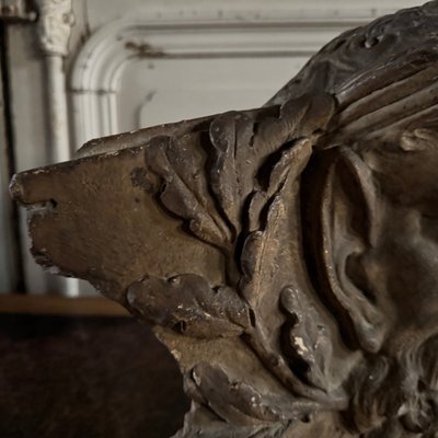 Plâtre d'atelier personnage à l'Antique par Charles Filleul XXe