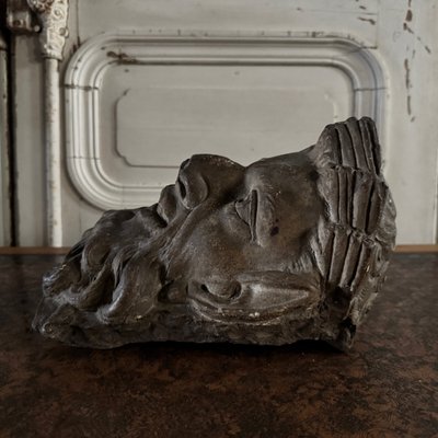 Plâtre d'atelier personnage à l'Antique par Charles Filleul XXe