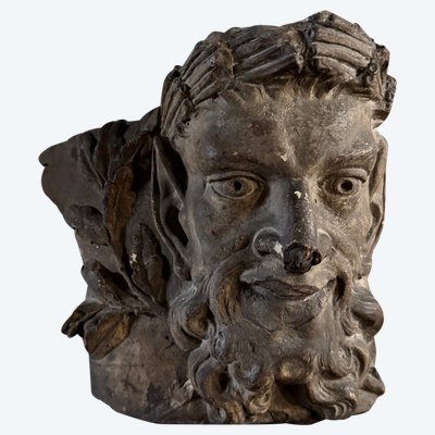 Plâtre d'atelier personnage à l'Antique par Charles Filleul XXe