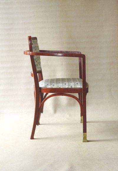 Fauteuil N°719 de Kohn, Secession viennoise 1905 - no Thonet -