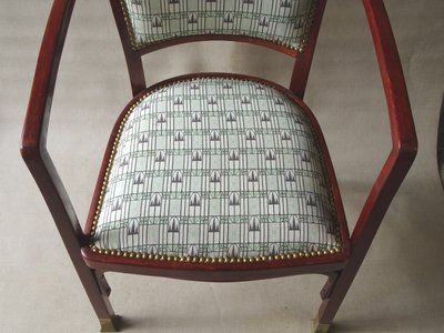 Fauteuil N°719 de Kohn, Secession viennoise 1905 - no Thonet -