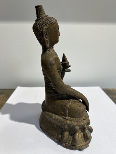 Bouddha Tibétain En Bronze