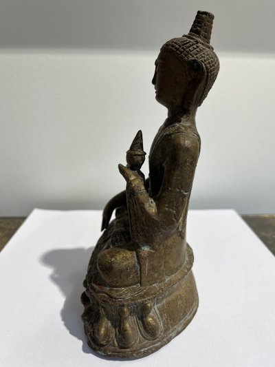 Bouddha Tibétain En Bronze