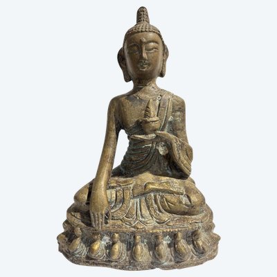 Bouddha Tibétain En Bronze