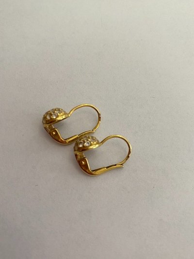 Coppia di lanterne d'oro 18 carati