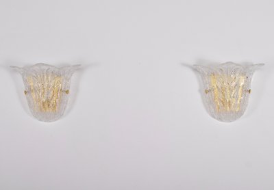 Pair of Aux Feuilles d'Acanthes sconces