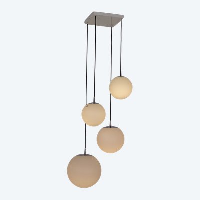 Cascade" suspension lamp by Peill & Putzler.