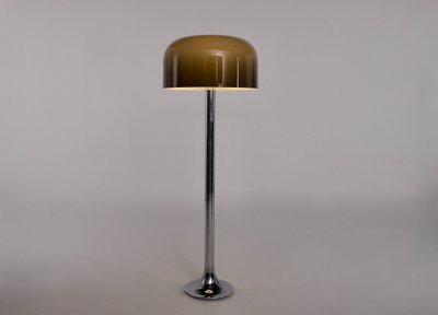 Space Age chrome tulip floor lamp.