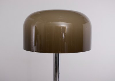 Space Age chrome tulip floor lamp.