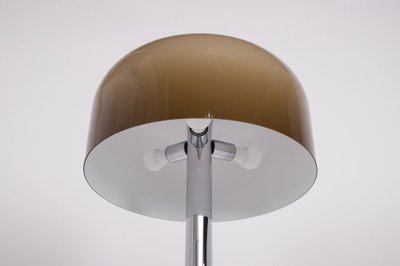 Space Age chrome tulip floor lamp.