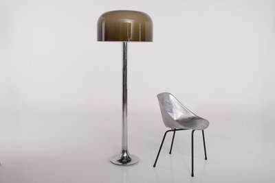 Space Age chrome tulip floor lamp.