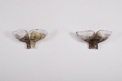 Large pair of Murano sconces