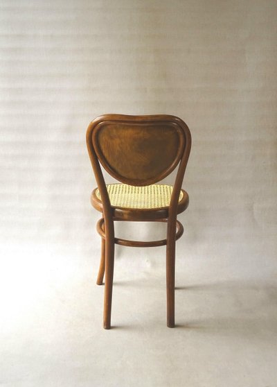 Sedia N°28 "cuore" bistrot, in legno curvato - No Thonet - 1890 -