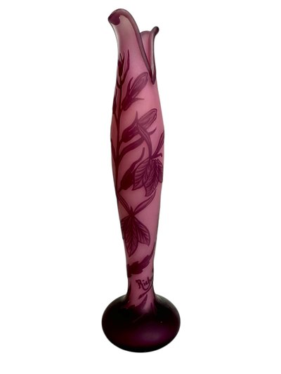 Richard - Vase mit Blumendekor