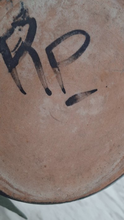 Salad bowl xl ceramic signed ROBERT PICAULT