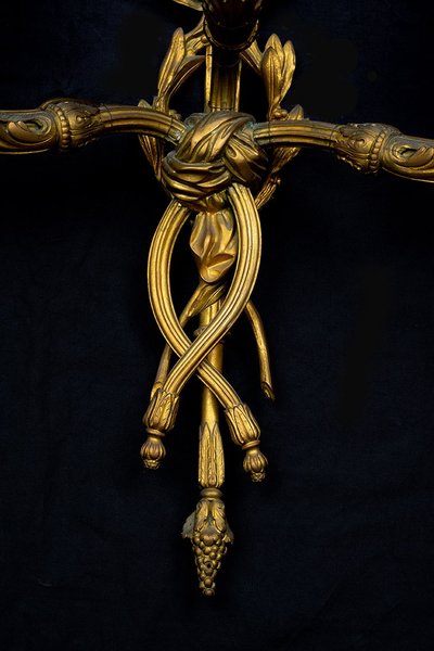 Groupe de quatre appliques anciennes, France, XIXe siècle.