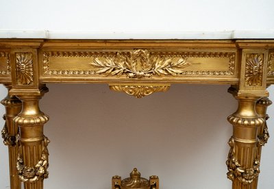 Console ancienne Napoléon III France 19ème siècle.