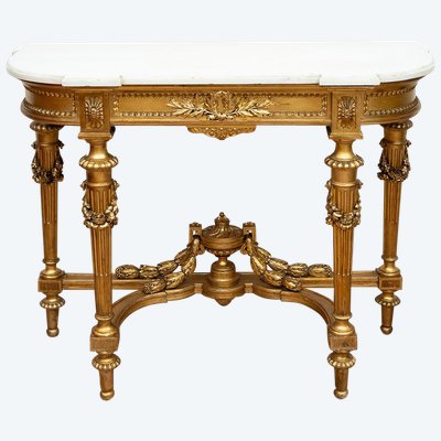 Console ancienne Napoléon III France 19ème siècle.