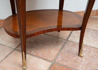 Table basse ancienne française du 19ème siècle.