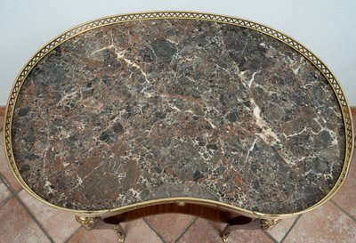 Table basse ancienne française du 19ème siècle.