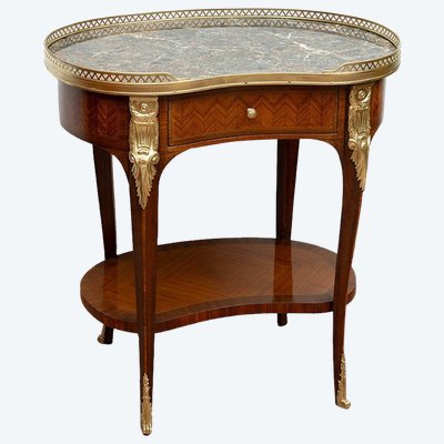 Table basse ancienne française du 19ème siècle.