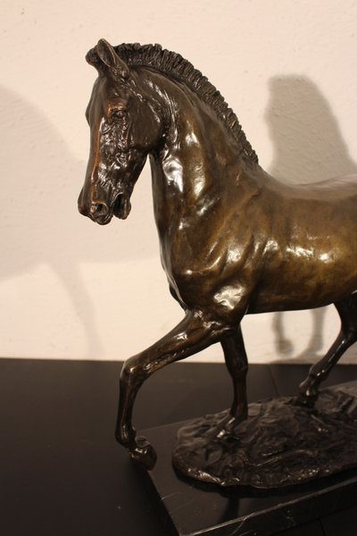  Cavallo di bronzo del XIX secolo