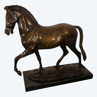  Cavallo di bronzo del XIX secolo