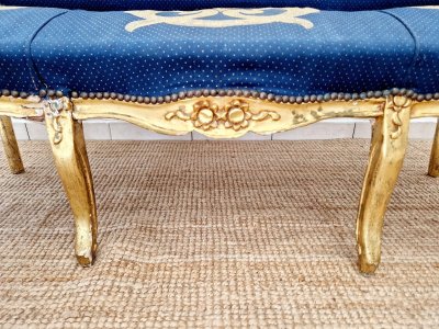 Ensemble salon français ancien Canapé et chaises