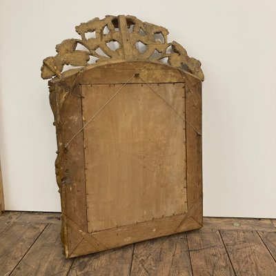 Specchio d'epoca Regency con paretine