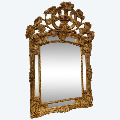Specchio d'epoca Regency con paretine