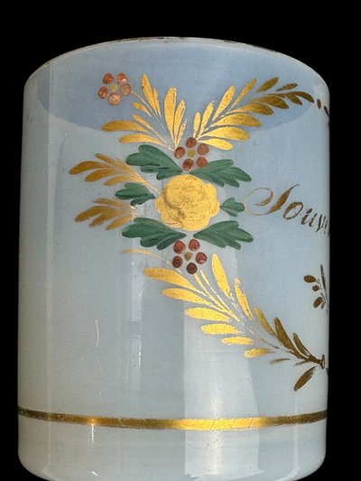 Jean-Baptiste Desvignes, Becher Aus Opalinum "Souvenir".
