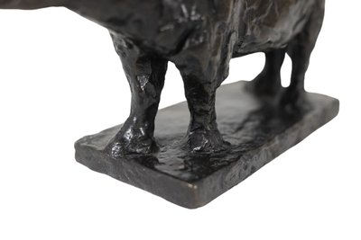 François Pompon. "Rinoceronte", bronzo, stampato nel 2006. LS63922109M