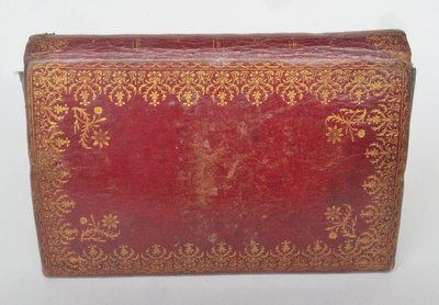 Maroquin in Leder Rot, 18. Jahrhundert