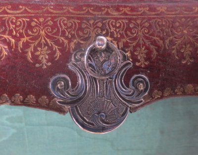 Maroquin in Leder Rot, 18. Jahrhundert