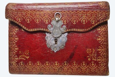 Maroquin in Leder Rot, 18. Jahrhundert