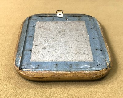 ancien physionotrace portrait de gentilhomme par CHRETIEN, fin XVIIIème