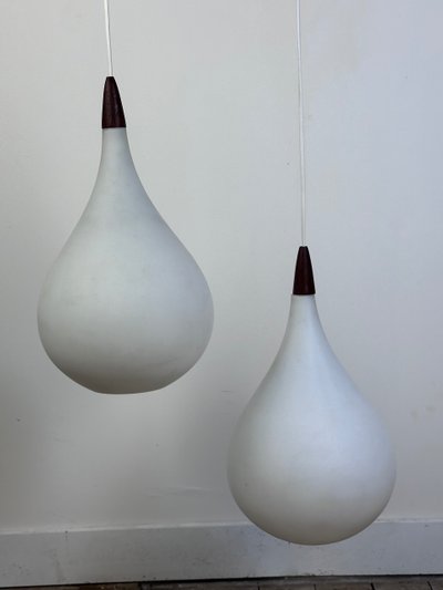 Scandinavian chandelier Kristiansson for Luxus Sweden 1960